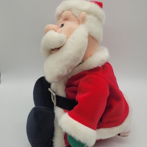 Vintage Santa Claus Animated Christmas Plushie RARE - Picture 5 of 7